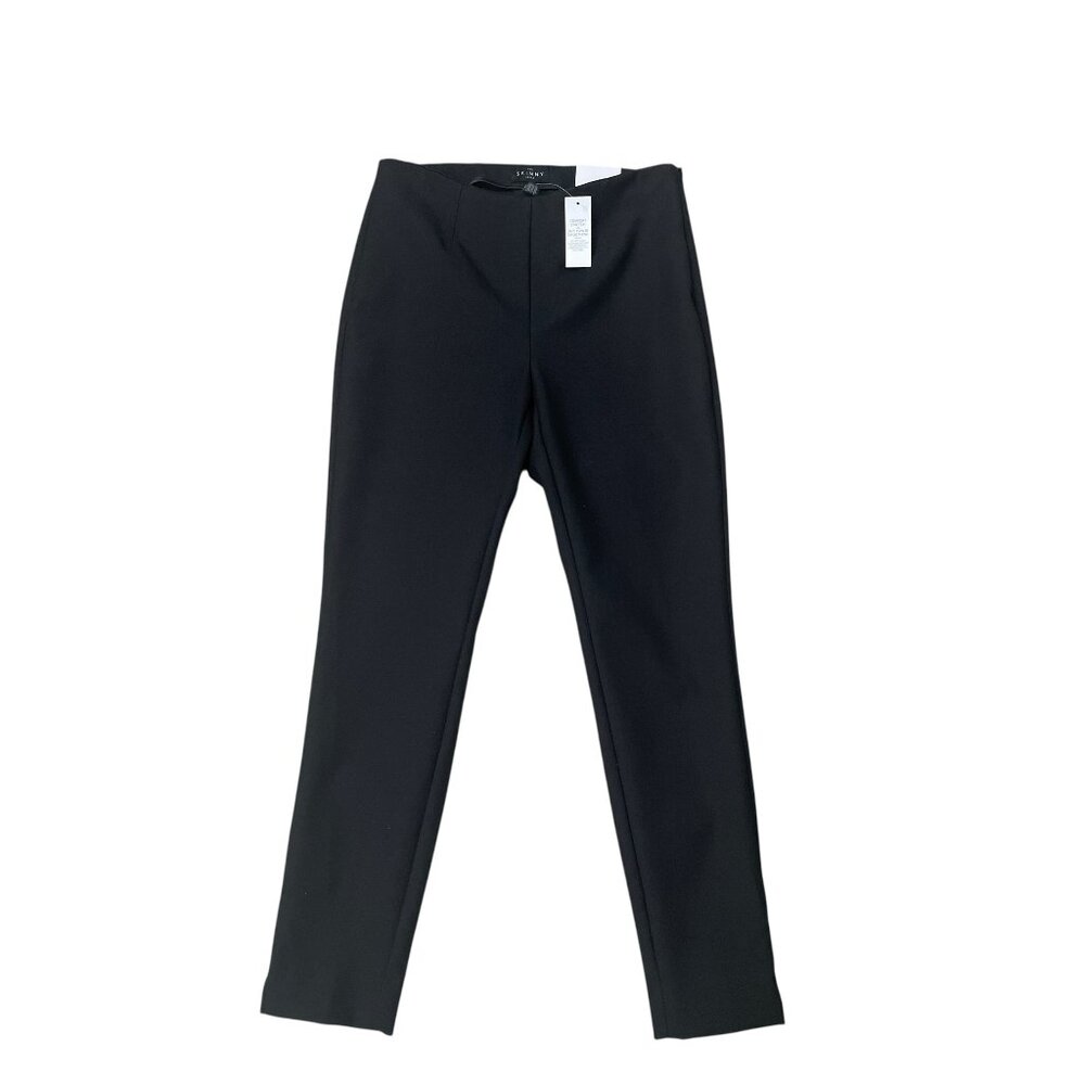 White House Black Market he Skinny Ankle Black Dress Pants Size 2P x 25L NEW